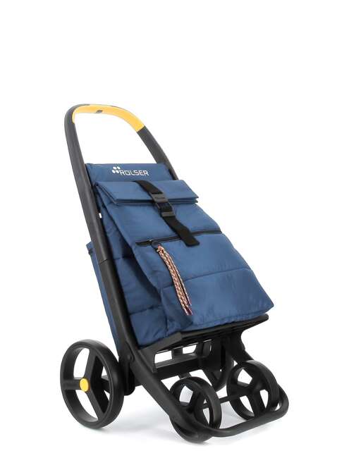 Wózek na zakupy Rolser Clec M Termo Polar 8 Plus Lemon - navy blue