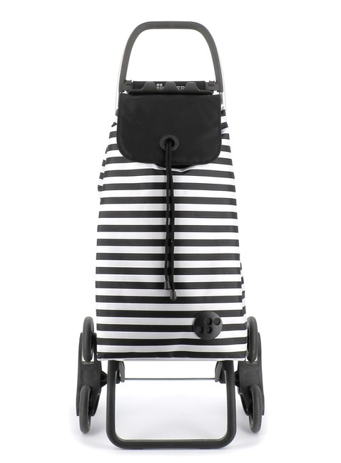 Wózek na zakupy Rolser I-Max Marina 6-kołowy na schody - white / black
