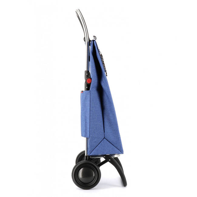 Wózek na zakupy Rolser RG Wallaby TWEED 2-kołowy - blue
