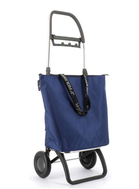 Wózek na zakupy składany 2-kołowy Rolser Mini Bag Plus MF - klein blue