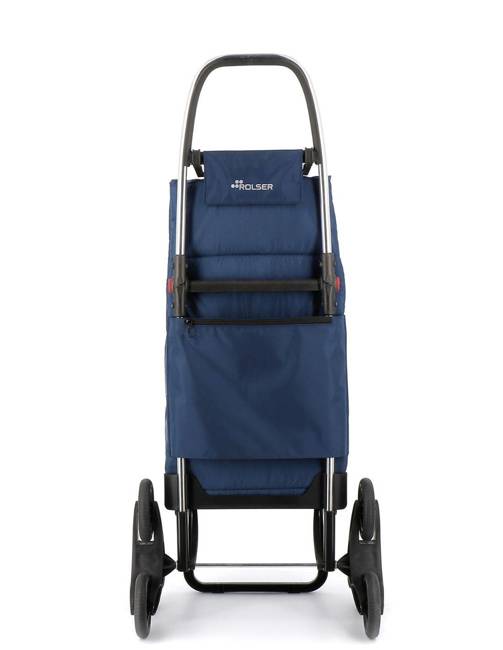 Wózek na zakupy składany 6-kołowy Rolser BIG 6L POLAR - navy blue