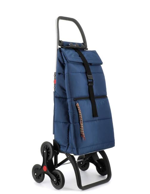 Wózek na zakupy składany 6-kołowy Rolser BIG 6L POLAR - navy blue