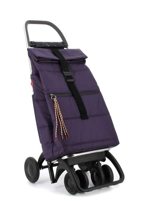 Wózek składany na zakupy Rolser BIG 4LT POLAR - purple