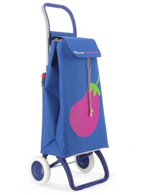 Wózek składany na zakupy Rolser Serrella LN Agatha Ruiz de la Prada - blue / eggplant