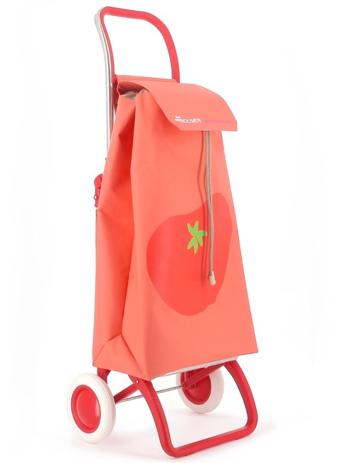 Wózek składany na zakupy Rolser Serrella LN Agatha Ruiz de la Prada - coral / tomato