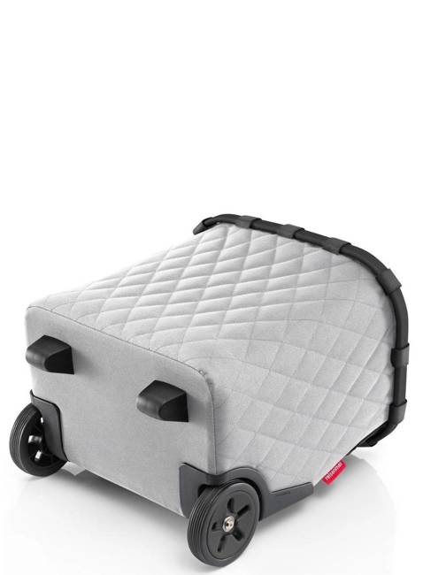 Wózek torba na zakupy Reisenthel Carrycruiser - frame / rhombus light grey