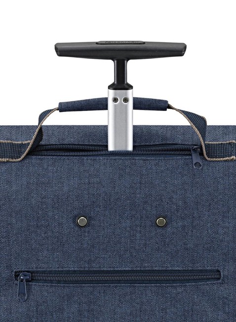 Wózek torba na zakupy Reisenthel Trolley M - herringbone dark blue