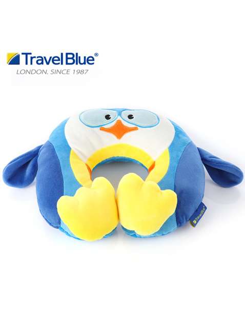 Zagłówek poduszka podróżna dla dzieci Travel Blue - penguin Puffy