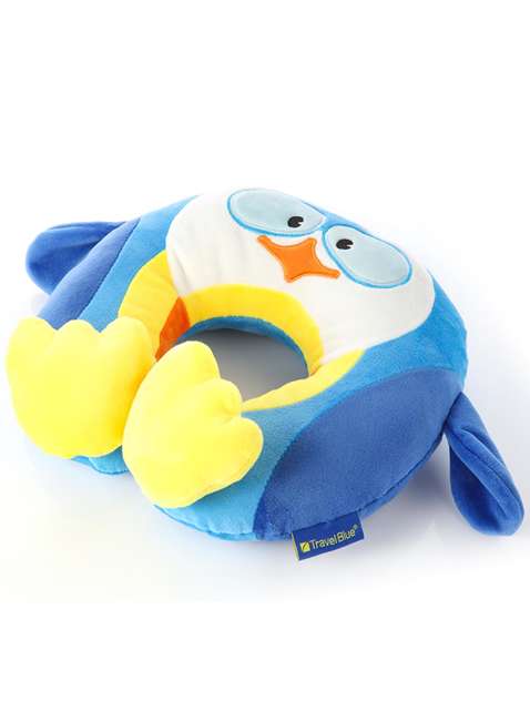 Zagłówek poduszka podróżna dla dzieci Travel Blue - penguin Puffy