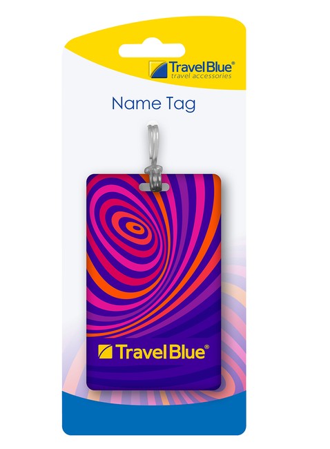 Zawieszka identyfikacyjna do bagażu Travel Blue I.D. Tag - fale