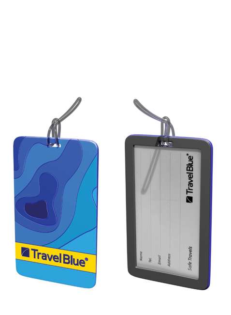 Zawieszka identyfikacyjna do bagażu Travel Blue I.D. Tag - mapy