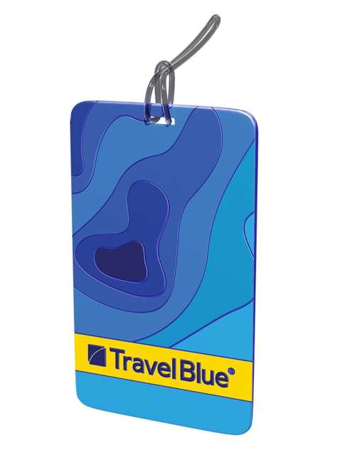 Zawieszka identyfikacyjna do bagażu Travel Blue I.D. Tag - mapy