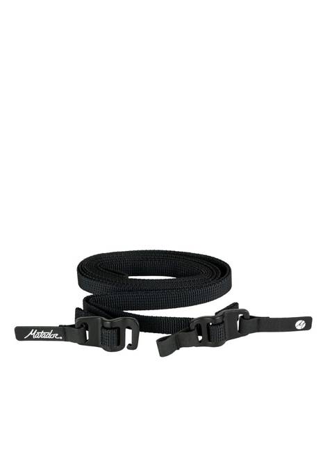 Zestaw 2 pasów do sprzętu Matador Better Tether Gear Straps 2-Pack:- black