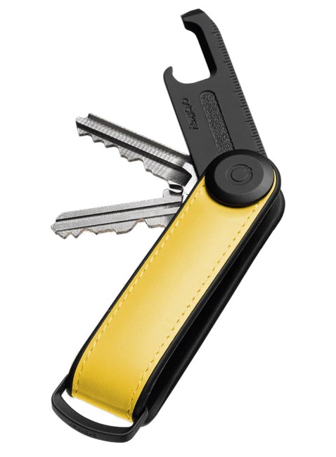 Zestaw Orbitkey Hybrid Leather + Multi-tool V2 - solar yellow