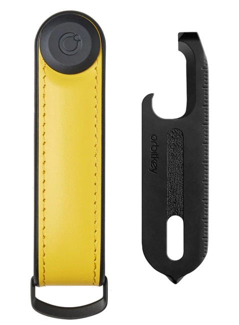 Zestaw Orbitkey Hybrid Leather + Multi-tool V2 - solar yellow