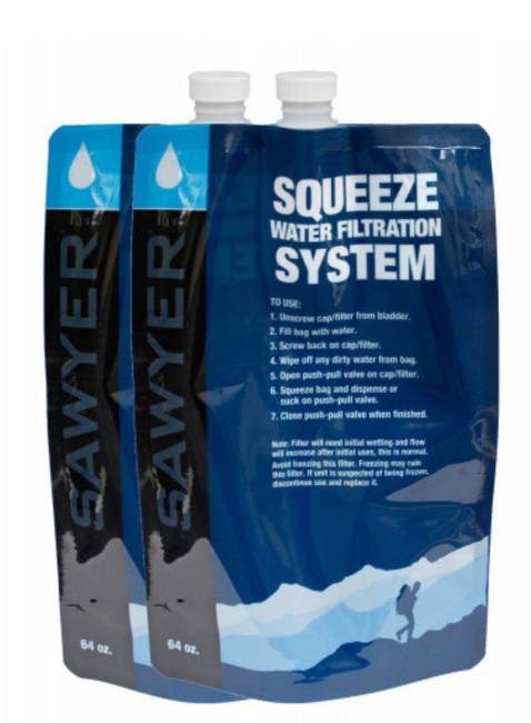 Zestaw Sawyer 2 worki Squeeze Pouch 2 l 