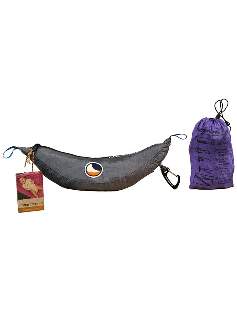 Zestaw Ticket To The Moon Mini Hammock Set - dark grey