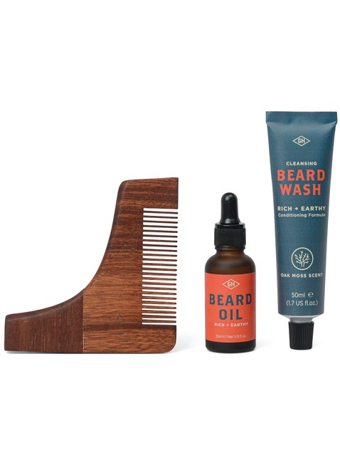 Zestaw do pielęgnacji brody Gentlemen's Hardware Beard Survival Kit