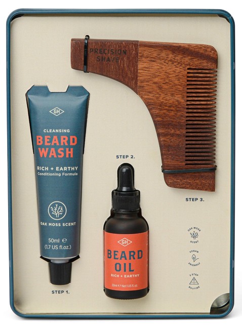 Zestaw do pielęgnacji brody Gentlemen's Hardware Beard Survival Kit