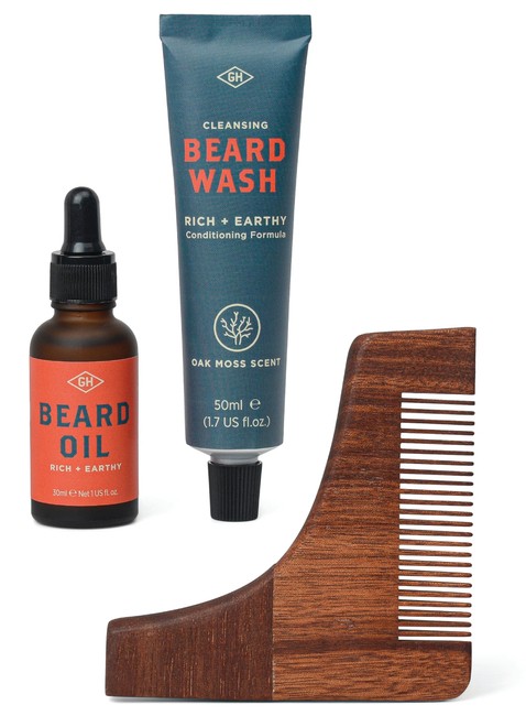 Zestaw do pielęgnacji brody Gentlemen's Hardware Beard Survival Kit