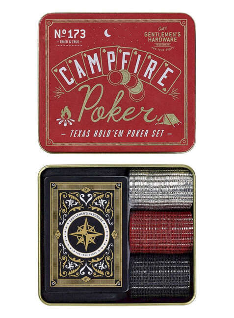 Zestaw do pokera Gentlemen's Hardware Campfire Poker