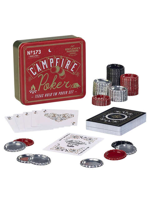 Zestaw do pokera Gentlemen's Hardware Campfire Poker