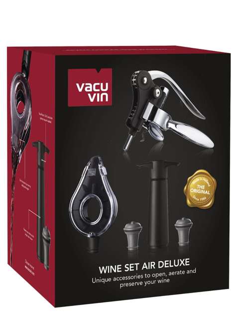 Zestaw do wina Vacu Vin Wine Air Deluxe 5 elementów