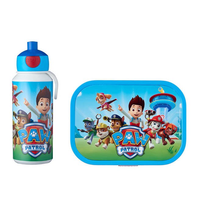 Zestaw dziecięcy bidon i lunchbox Campus Mepal - Paw Patrol