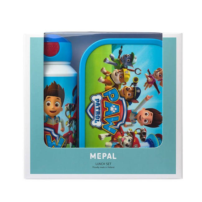 Zestaw dziecięcy bidon i lunchbox Campus Mepal - Paw Patrol