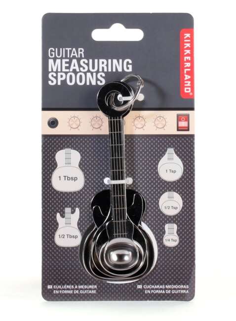 Zestaw miarek kuchennych Kikkerland Guitar Measuring Spoons