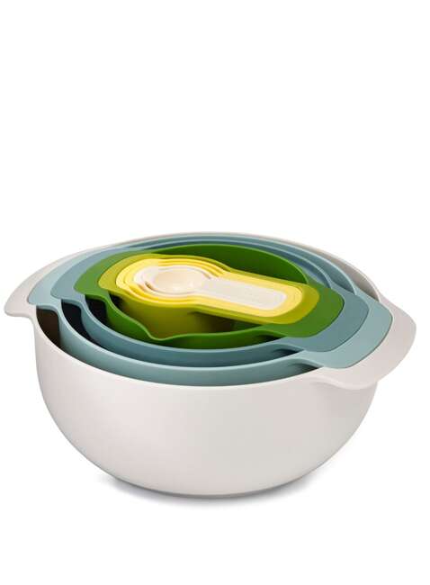 Zestaw misek i miarek kuchennych Joseph Joseph Nest™ 9 Plus Bowl Set - opal