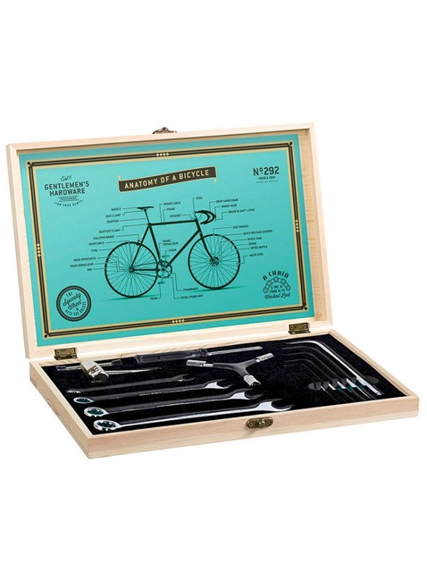 Zestaw narządzi rowerowych Gentlemen's Hardware Bicycle Tool Kit