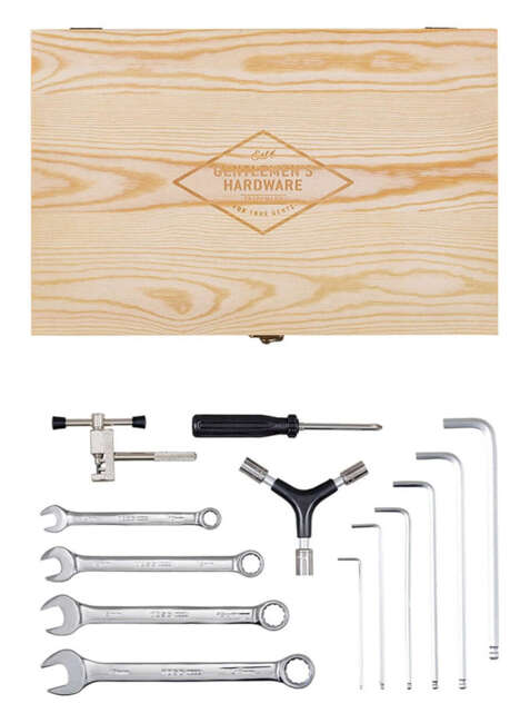 Zestaw narządzi rowerowych Gentlemen's Hardware Bicycle Tool Kit