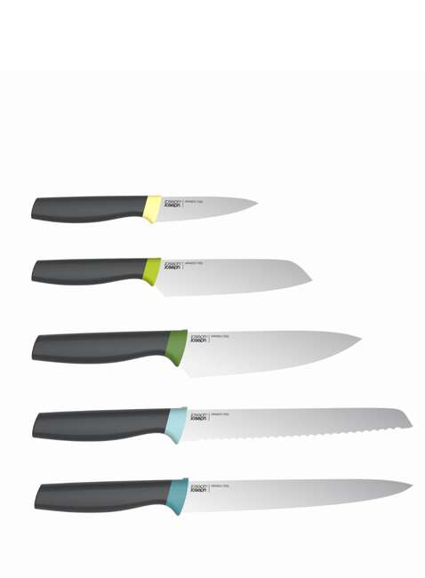 Zestaw noży w bloku Joseph Joseph Elevate™ Knives Set Bamboo - multicolour