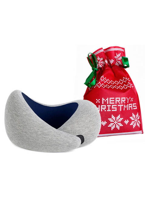 Zestaw prezentowy Poduszka podróżna Ostrichpillow GO + woreczek świąteczny