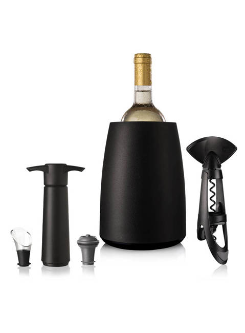 Zestaw prezentowy Zestaw do wina Vacu Vin Wine Set Elegant - 5 elementów + woreczek świąteczny