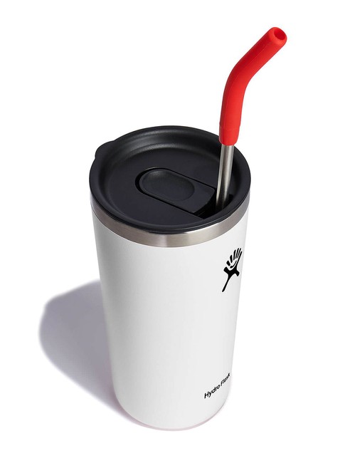 Zestaw słomek + szczotka Hydro Flask Stainless Steel Straw Set - goji