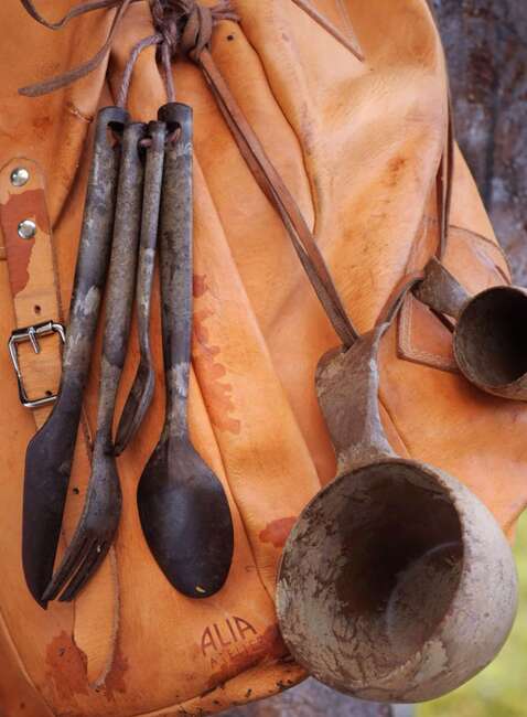 Zestaw sztućców Kupilka Cutlery Set - brown