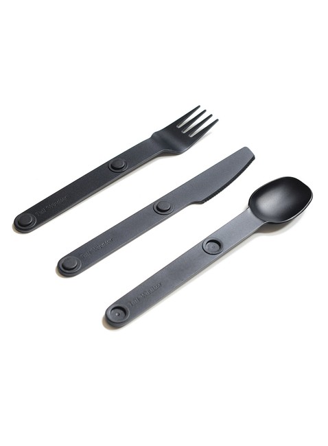 Zestaw sztućców magnetycznych Full Windsor Magnetic Magware (3 PCS) - charcoal black