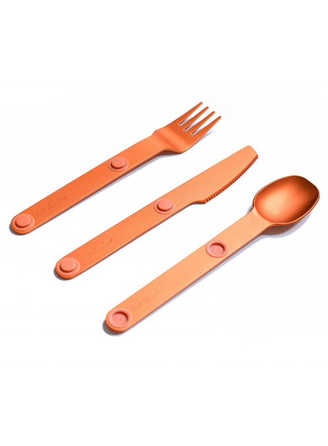 Zestaw sztućców magnetycznych Full Windsor Magnetic Magware (3 PCS) - fire orange