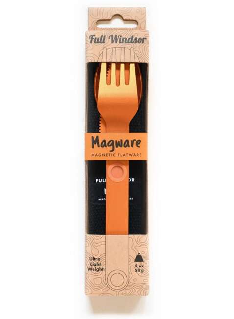 Zestaw sztućców magnetycznych Full Windsor Magnetic Magware (3 PCS) - fire orange