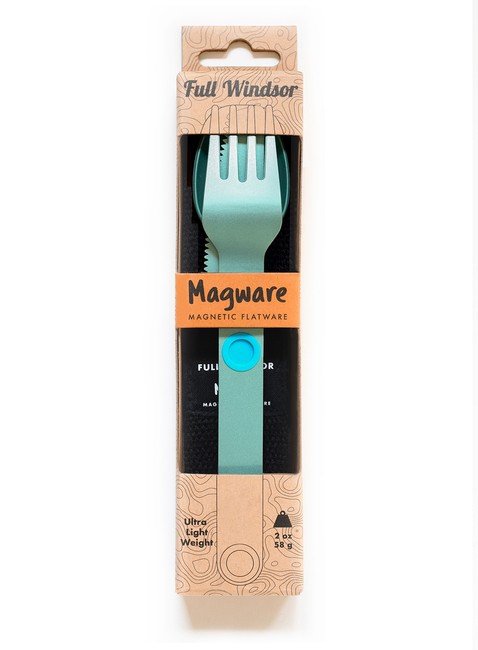 Zestaw sztućców magnetycznych Full Windsor Magnetic Magware (3 PCS) - tropical turquoise