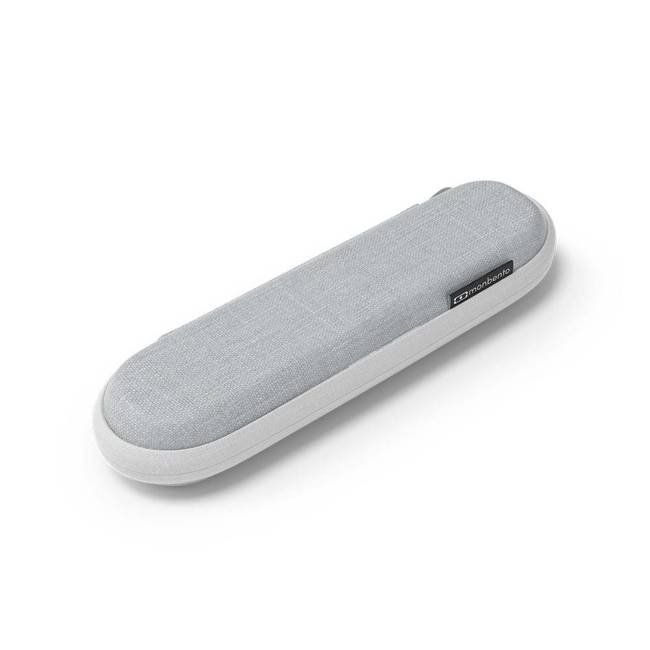 Zestaw sztućców w etui MB Slim Nest Trio Knife Monbento - grey coton