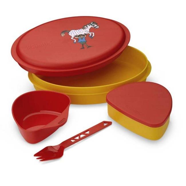 Zestaw turystyczny dla dzieci Primus Meal Set Pippi - red